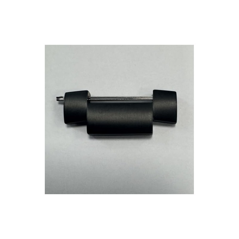 ACESTAR Full Titanium band Half Link Adjustment Link (Black, Ti02/24mm)