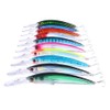 ABS Plastic Fishing Lure with Barbed Hooks Lifelike 3D Minnow