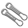ADD YOUR NAME V-ROD® Bottle Opener – Plaid Pattern (Gray)