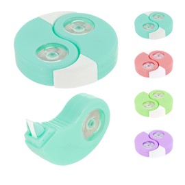 4 YIN YANG STARPLAST- Correctors, 4 pastel colors, 12mx5mm - LILA