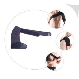 Baluue Adjustable Professional Shoulder Support Sleeve for Rotator Cuff Injuries Portable Fixing Protector for Right Shoulder for Sports and Fitness Activities