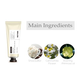 PS.PRETTYSKIN Romantic Perfume Hand Cream for Dry Hands - Non-Sticky, Soft Texture, Moisturizing, fresh finish, Quick absorbing, Subtle Scent hand cream - 100ml /3.38 fl.oz. (Chamomile)