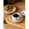 Gomakren 2.5 Ounce Espresso Cups Set of 4, Small Stackable