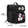 DSLEAF Cornhole Backpack, Cornhole Bag Holds 16-24 Cornhole Bags with