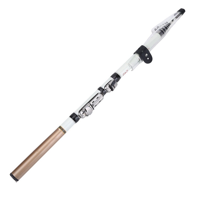 Portable Telescopic Fishing Rod Travel Spinning Fishing Pole Carbon Fiber