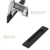 KOVOSCH 2 Pack 6 Inch Sliding Barn Door Handles, Rectangular