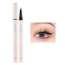 XIXI Double Tip Double Tip Waterproof Eyeliner Extra Fine Korean Makeup Lower Eyelashes 0.01mm Ultra Fine Liquid Eyeliner Never Fade High Tight Quick Dry Long Lasting Eyeliner Natural Lower Eyelash