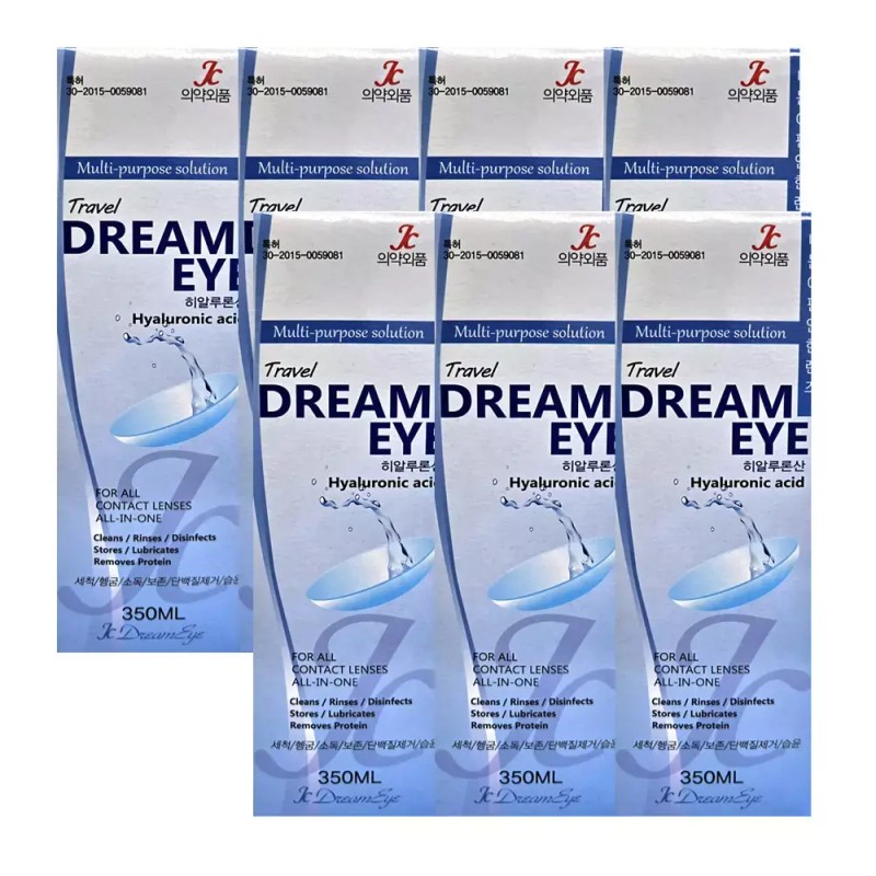 DreamEye 드림아이 소프트렌즈용 다목적용액 350ml X 7개 Dream Eye Soft