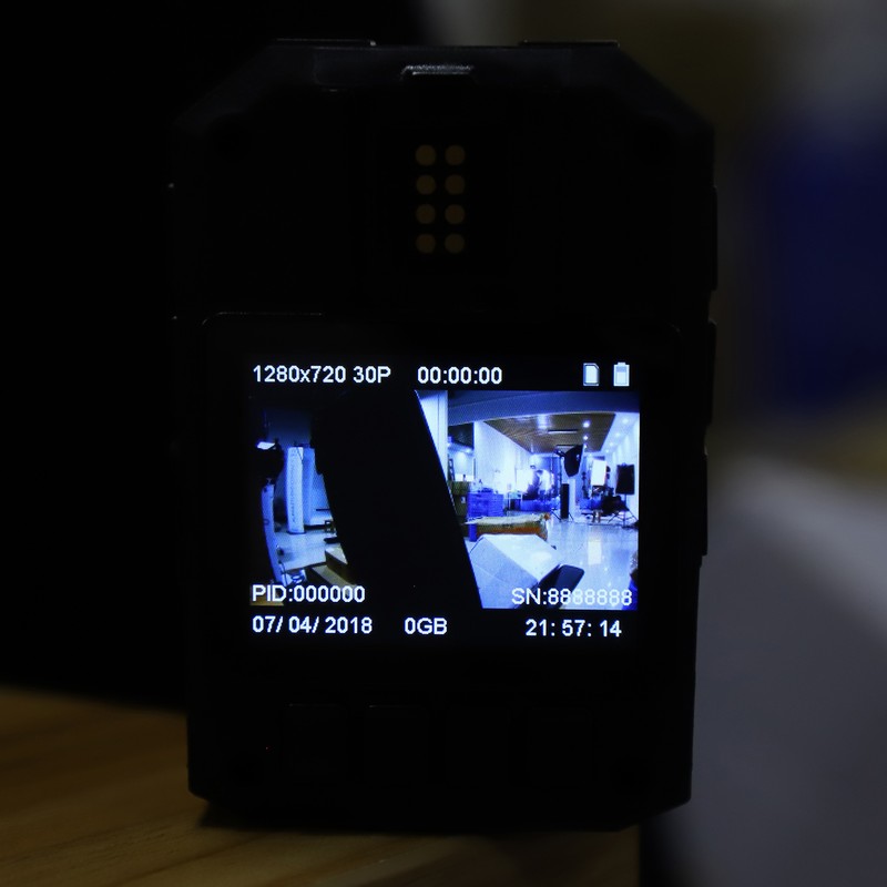 2in Pocket Body Camera 1296P TFT Night Vision IP67 with