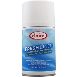 Claire Fresh Linen Air Freshener & Deodorizer; 7oz. net wt.