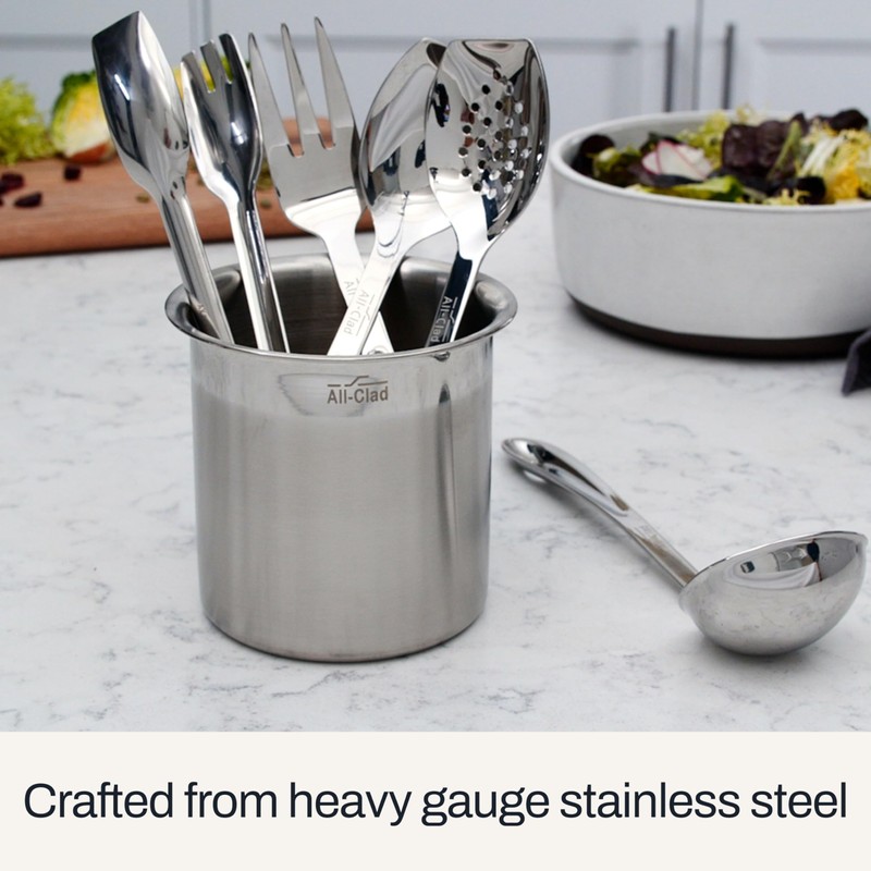 All-Clad Specialty Stainless Steel Kitchen Gadgets Soup Ladle Kitchen Tools,