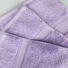 Superior Egyptian Cotton Pile Face Towel/Washcloth Set of 6, Ultra