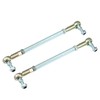 X AUTOHAUX 2pcs M8 210mm Steering Tie Rod for 50cc
