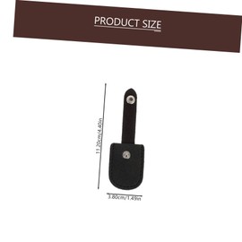 PACKOVE 5Pcs Nail Scissor Protective Covers Non Slip Durable Cuticle Nipper Sheaths Stylish PU Material Compact for Manicure Tool Safety and Prevention