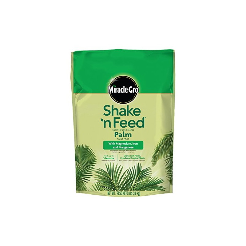 Miracle-Gro Shake 'n Feed Continuous Release Palm Plant Food, 8-Pound