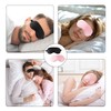 Pack of 2 Silk Sleeping Masks, Comfortable Sleeping Glasses for