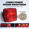 Agrieyes Wireless Trailer Lights Kit for Towing Truck, Rechargeable LED
