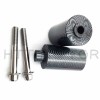 HONGK Carbon Fiber Frame Sliders Crash Protectors For Yamaha YZF