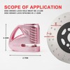Zabunna Motorcycle Disc Brake Lock, Motorcycle Locks Anti-Theft Security Wheel
