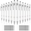 12 PCS 2 in 1 Stylus Ballpoint Pen with Stylus