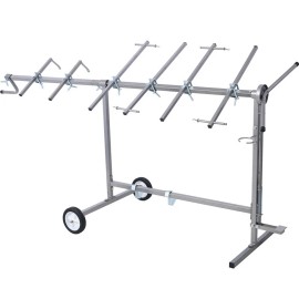 Unbranded 90º Rotating Paint Rack Auto Body Painting Stand Panel Hood Hanger Spray Rack