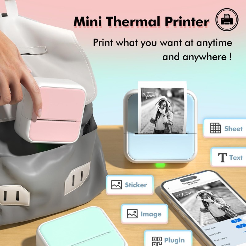 Bisofice Mini Printer