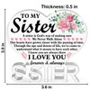 Sister Gifts from Sister Brother, Sister Birthday Gifts, Gifts for