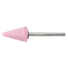 50 Pcs Grinding Bits Ceramic Triangular Cone Aluminum Oxide Grinding