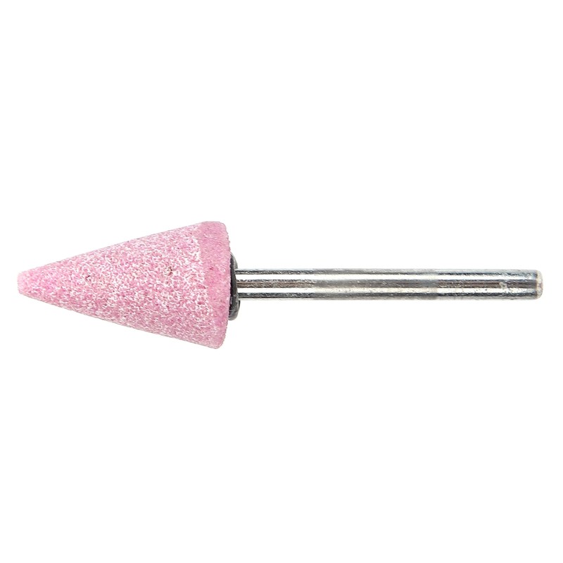 50 Pcs Grinding Bits Ceramic Triangular Cone Aluminum Oxide Grinding