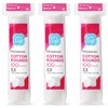 Medline Simply Soft Cotton Round (300 unidades), almohadillas de algodón