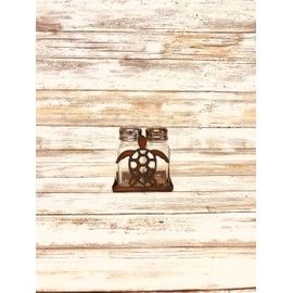 Generic Sea Turtle Nautical Lake Salt N Pepper Shaker Holder, SP-SL002
