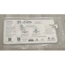 FORD BUILT FORD TOUGH License Plate Frame Stainless Steel Silver Au-Tomotive