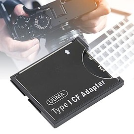 ASHATA Adaptador de Tarjeta SD CF, WiFi Inalámbrico SD MMC SDHC Ranura SDXC a CF Adaptador de Tarjeta de Memoria Compact Flash, para, para, para Nikon, para Fuji S, Etc.