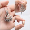 Minicremation Cremation Jewelry Urn Pendant Necklace for Ashes with Hollow