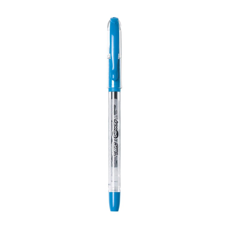 BIC Gel-ocity Smooth Stick Gel Pens, Fine Point, 0.5mm, Assorted