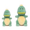 Adorlynetty Big Dinosaur Plush Toy, 15.7" Dinosaur Stuffed Animal, Cute