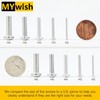 Mywish 550Pcs M3 Screw Metric Screw Assortment, 304 Stainless Steel