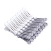 ZHEJIA Laundry Pins, Set of 16, Multipurpose Laundry Pins, Strong,