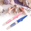 Felting Needles 3 Fine Needles Ergonomic Handle Plastic Metal DIY
