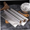 Mobestech 4rolls Aluminum Foil Wrap Double-Sided Heat Resistant for Baking