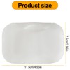 Thyonta 2PCS Leak-Proof Soap Box with Latch Portable Waterproof Sealed