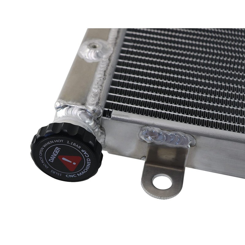 CoolingSnow 1 Row Aluminum Radiator For 2010-2014 Polaris Ranger 400