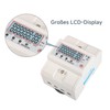 XTM024 LCD Digital Electricity Meter, Electricity Meter, 3 Phase Digital