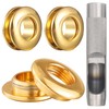 Notgia 4 Sets Brass Grommets Kit Eyelets and Grommets 11mm