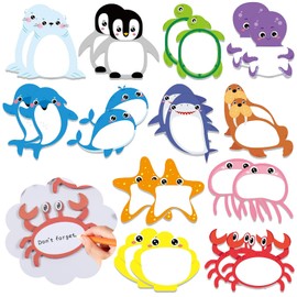 Pack of 24 Sticky Notes, Small Sticky Notes Children, Cartoon Animal Sticky Notes, Cute Mini Sticky Notes, School Supplies, Animal-shaped Sticky Note Pad, Ideal Office, Gifts Children, Party Bags