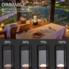 Cordless Portable LED Table Lamp， Rechargeable Battery Operated Desk Lamp