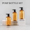 3pcs Refillable Shampoo and Conditioner Bottles, Shampoo Conditioner Body Wash