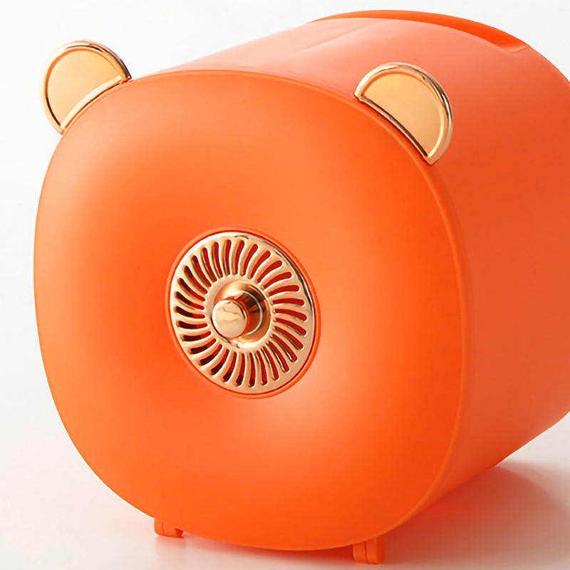 Wall Mounted Roll Paper Storage Box Multifunction Punch Free Toilet