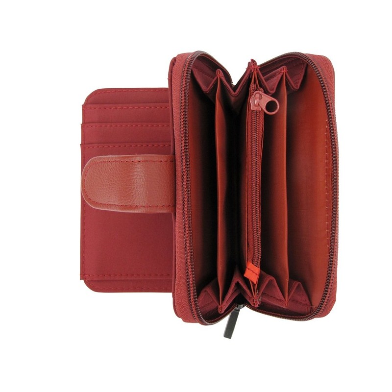 Lorenz Ladies Leather Purse/ Wallet Zip Around - Colours