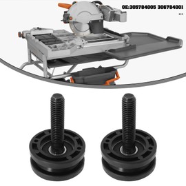 SING F LTD 2Pcs Tile Saw Table Roller Assembly Replacement OE:305784005 306784001 Compatible with Ridgid R4030 R4031 R4030S R4031S R40311